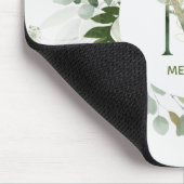 Greenery Wreath Monogram Letter M Muismat (Hoek)