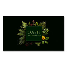 Greenery Yellow Flower Red Berry Black Botanical