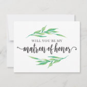 Greenery zal jij mijn matroos zijn. kaart (Voorkant)