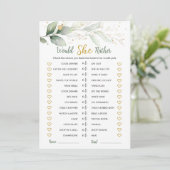 Greenery zou ze liever Vrijgezellenfeest spelen da Kaart (Staand voorkant)