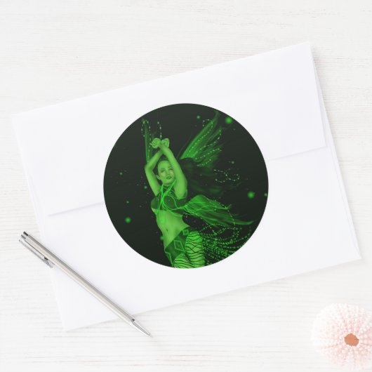 Greenfairy sticker (Envelop)