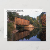 Greenfield Covered Bridge New Hampshire Briefkaart (Voorkant / Achterkant)
