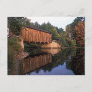 Greenfield Covered Bridge New Hampshire Briefkaart