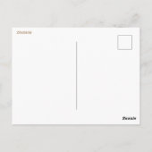 Greenfield Massachusetts Main Street Briefkaart (Achterkant)