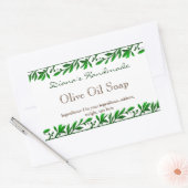 GreenGarland Custom Zeep Product Rechthoekige Sticker (Envelop)