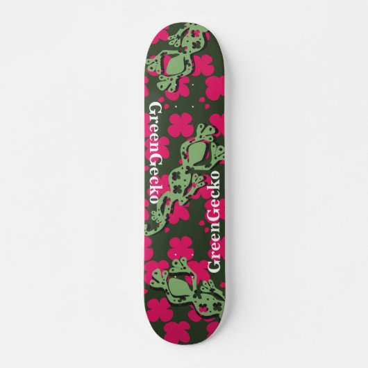 GreenGecko Persoonlijk Skateboard (Voorkant)