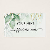 GreenGenery Afspraakkaart Visitekaartje (Voorkant)