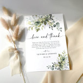 GreenGenery bruiloft dank u kaarten