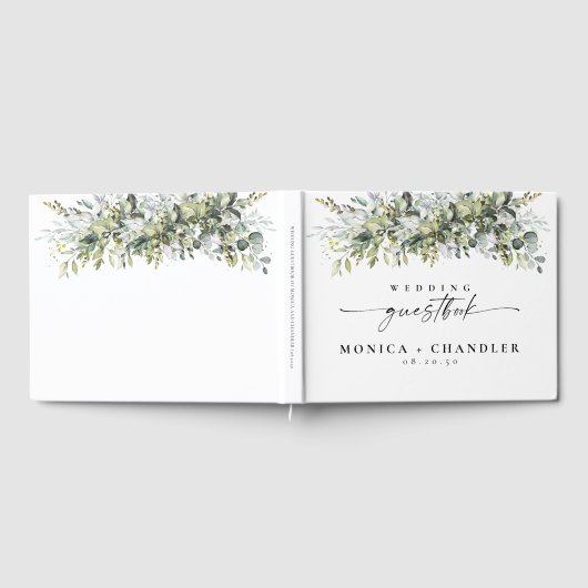 GreenGenery Kruiden Bruiloft Gastenboek (Volledig)