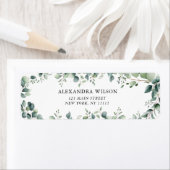 GreenGenery Lijst Modern retour adreslabel Etiket (Insitu)