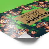 GreenGenery Oerwoud Dieren Safari Foto Afdruk (Hoek)