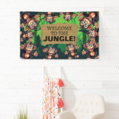 GreenGenery Oerwoud Dieren Safari Spandoek (Insitu)