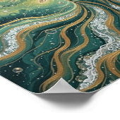 GreenGoldMysticAngel Poster (Hoek)