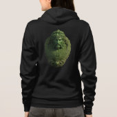 Greenheart Guardian: Groen Man Hoodie (Achterkant)