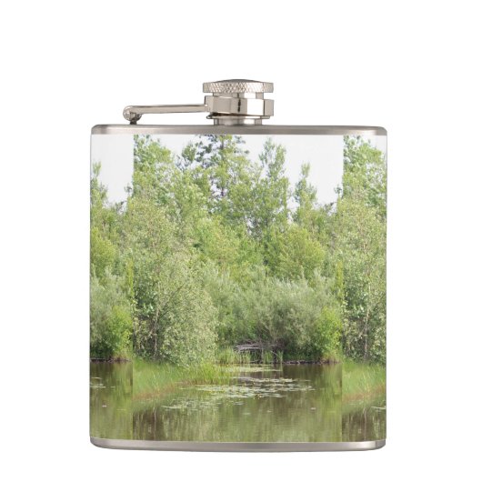 Greenhill Pond Heupfles (Voorkant)