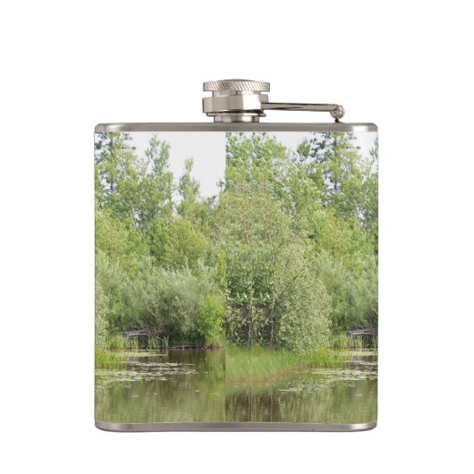 Greenhill Pond Heupfles (Achterkant)