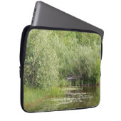 Greenhill Pond Laptop Sleeve (Voorkant Rechts)