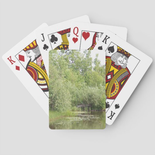 Greenhill Pond Playing Cards Pokerkaarten (Achterkant)