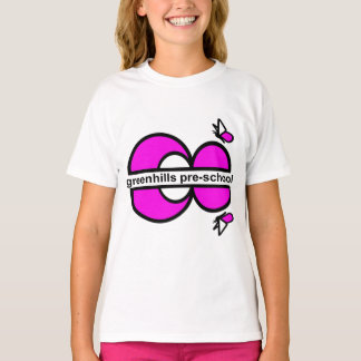 greenhills preschool mirror fushia t-shirt