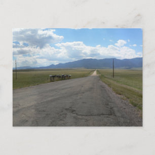 Greenhorn Mountain Panorama, Colorado Briefkaart