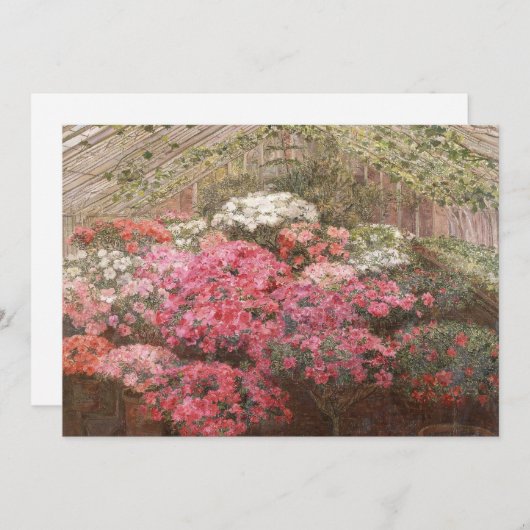 Greenhouse Azaleas | Marie Antoinette Marcotte (Voorkant / Achterkant)