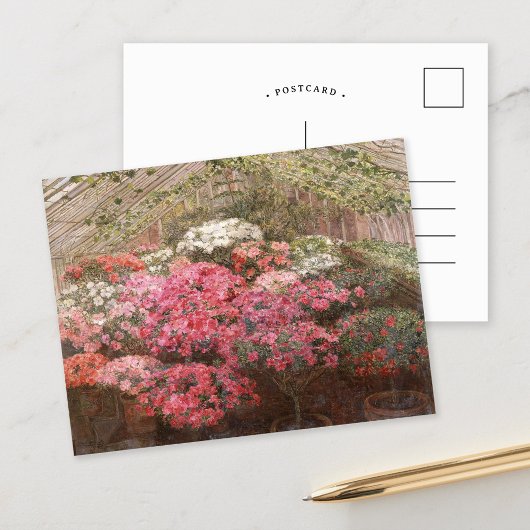 Greenhouse Azaleas | Marie Antoinette Marcotte Briefkaart