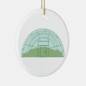 Greenhouse Keramisch Ornament (Rechts)
