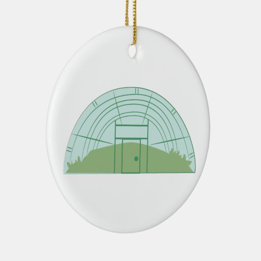 Greenhouse Keramisch Ornament (Rechts)