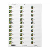 Greenhouse met Cactus Etiket (Full Sheet)