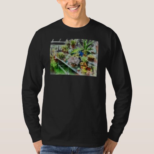 Greenhouse met Cactus T-shirt (Voorkant)