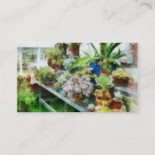 Greenhouse met Cactus Visitekaartje (Achterkant)