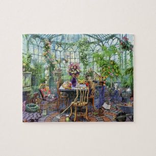 Greenhouse Morning Jigsaw Puzzel