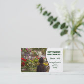 Greenhouse Nursery Visitekaartje (Staand voorkant)