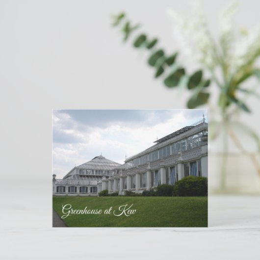 Greenhouse op Kew briefkaart (Staand voorkant)