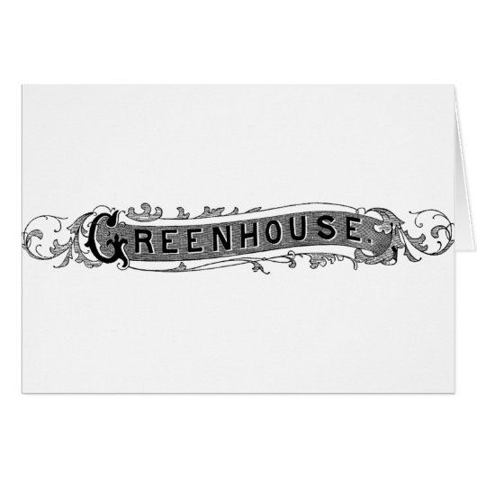  Greenhouse-typografie (Voorkant Horizontaal)