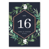 Greenhouse | Waterverf Botanische bruiloft Kaart (Voorkant)