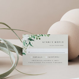 Greenhouse | Waterverf Keuze uit botanische maalti RSVP Kaartje