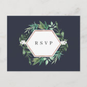 Greenhouse | Waterverf Keuze uit botanische maalti Uitnodiging Briefkaart (Voorkant)