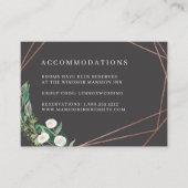 Greenhouse | Wedding Hotel Accommodations Informatiekaartje (Voorkant)