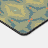 Greenish Retro Vintage Pattern Bureaumat (Hoek)