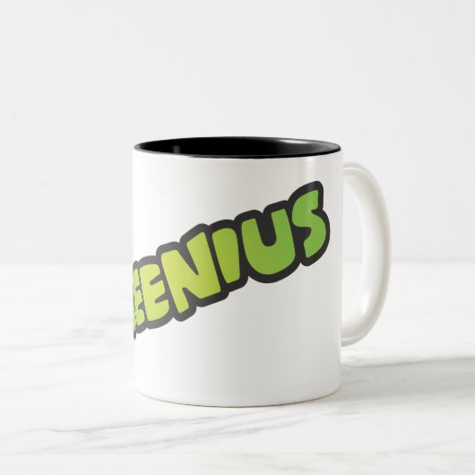 Greenius Coffee Mok (Voorkant rechts)