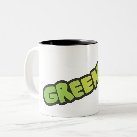 Greenius Coffee Mok (Voorkant links)