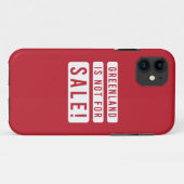 greenland is not for sale political protest americ Case-Mate iPhone case (Achterkant (horizontaal))