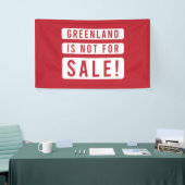 greenland is not for sale political protest americ spandoek (Beurs)