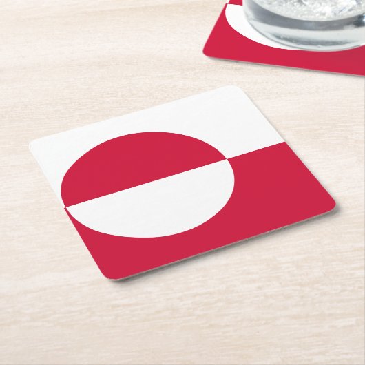 Greenland Kartonnen Onderzetters (Schuin)