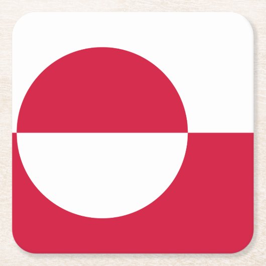Greenland Kartonnen Onderzetters (Voorkant)