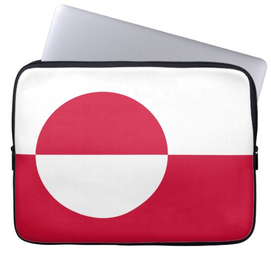 Greenland Laptop Sleeve (Voorkant)