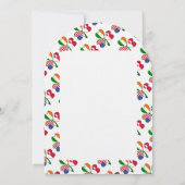 Greenlander Ierse Amerikaanse Shamrock Family reün Kaart (Achterkant)