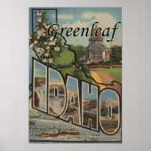 Greenleaf, Idaho - Grote letterscènes Poster (Voorkant)