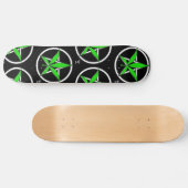 Greenleaf Pentagram Skateboard Black (Horizontaal)